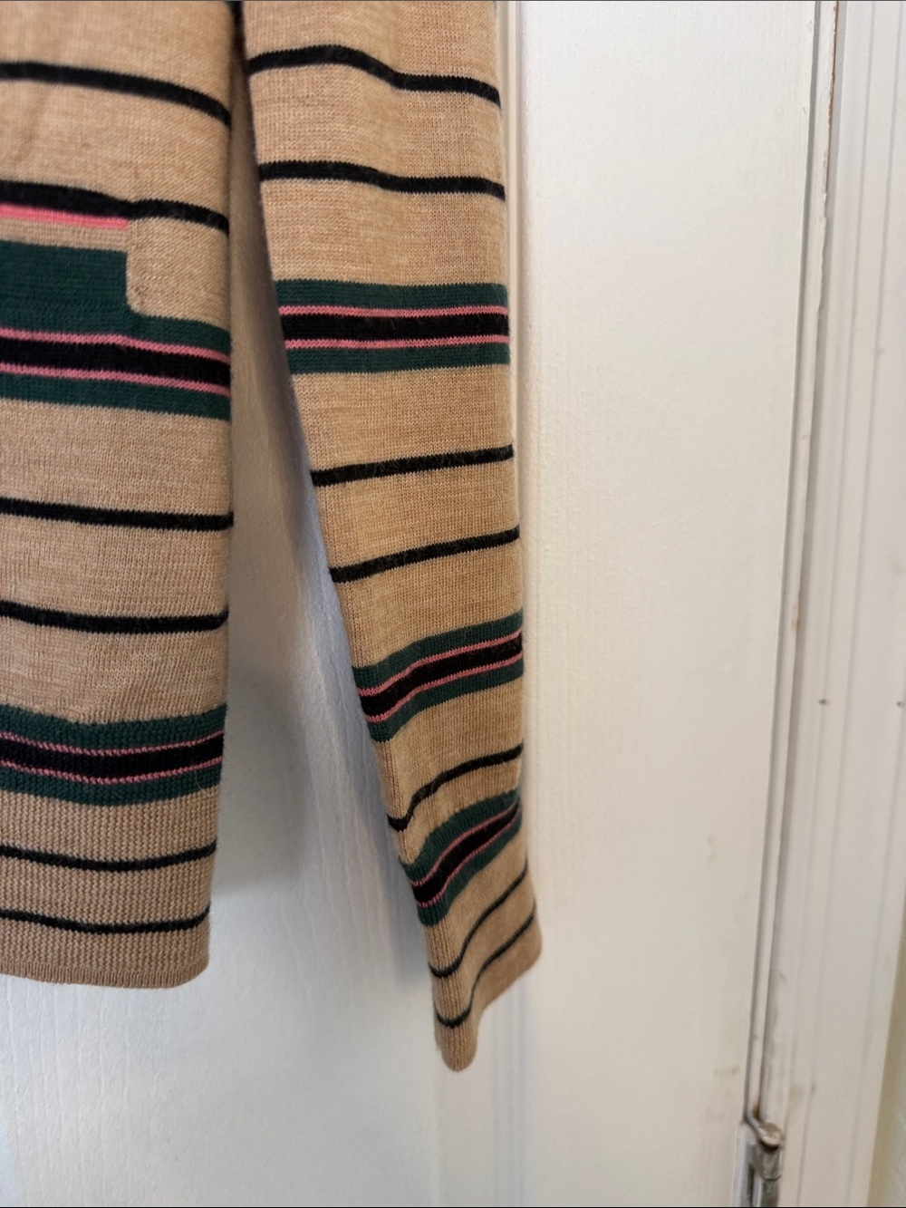 Tory Burch Striped Madeline V-Neck Cardigan size XS - Picture 6 of 10